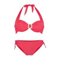 LingaDore 7214 halter bikini dames rood 