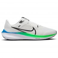 Nike Pegasus 40 DV3853 hardloopschoenen heren platinum  tint black white green strike