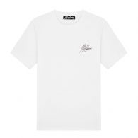 Malelions Splash shirt heren white 