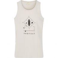 Protest RALLY tanktop heren kitoffwhite 