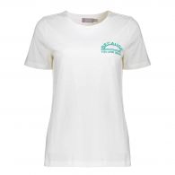 Geisha BYAU shirt dames off-white teal coffee 