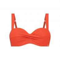 Ten Cate Beach Twisted bikini top dames summer red 