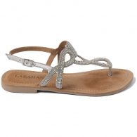 Lazamani Emily sandalen dames zilver 