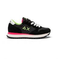 SUN68 Ally Solid Nylon Z34201 schoenen dames black yellow fluo