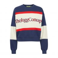 TheJoggConcept Sage Logo sweater dames medieval blue mix 