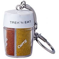 Trek 'n Eat Seasonings Dispenser keyring 4 parts 