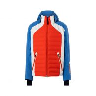 Bogner Jorik winterjas heren coral blue white 