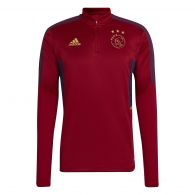 Adidas Ajax trainingsshirt 22 - 23 heren team victory red 