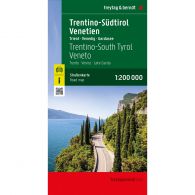 Freytag & Berndt Trentino Zuid-Tirol Venetië Gardameer wegenkaart 