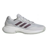 Adidas Gamecourt 2 IE0841 tennisschoenen dames grey one aurora met core white
