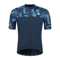 Rogelli Essential Graphic fietsshirt heren blauw 