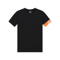 Malelions Captain 2.0 shirt junior black orange 