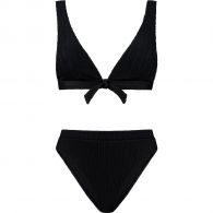 Shiwi TEDDY bikini dames black malta structure 