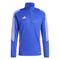Adidas Tiro trainingsshirt heren 24 lucid blue white app solar red