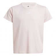 Adidas Train Essentials Logo shirt junior pink sandy pink  white