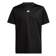 Adidas Train Essentials Logo shirt junior black white 