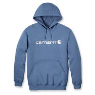 Carhartt 100074 hoodie heren thunderlcoud heather 