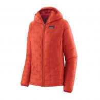 Patagonia Micro Puff Hoody outdoor jack dames pimento red 