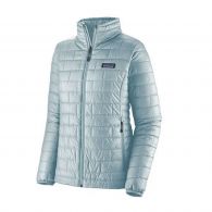 Patagonia Nano Puff outdoor jack dames chilled blue 