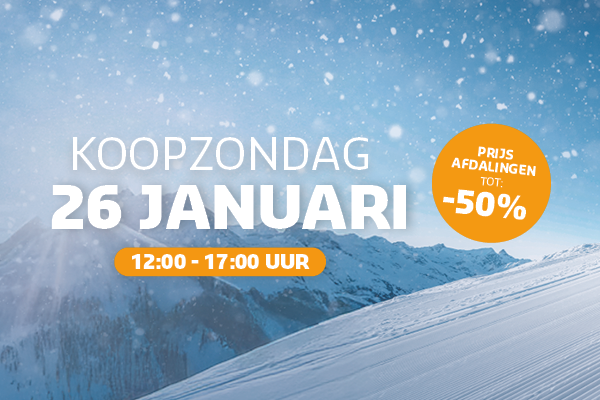 Koopzondag 26 januari