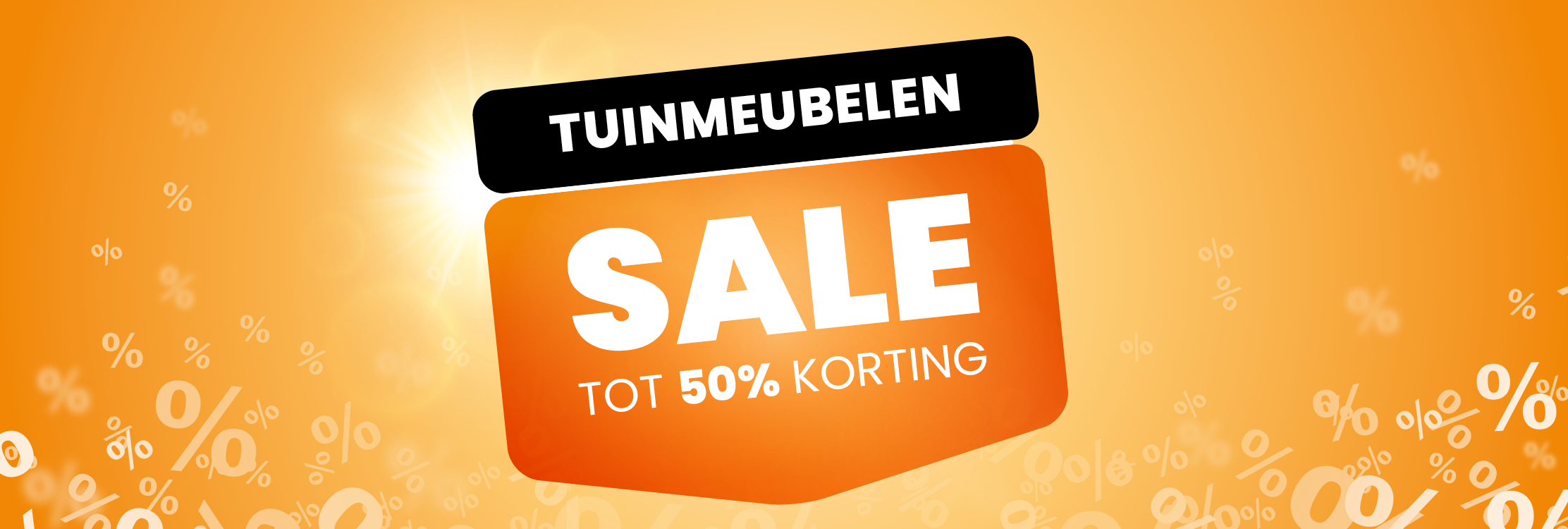 Tuinmeubelen sale